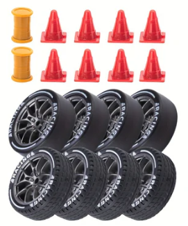 10x Practice Cones + 4x High-Speed Tires